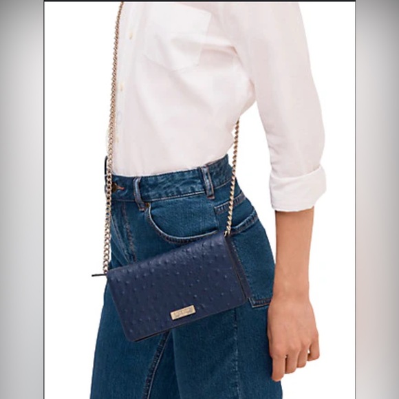 Kate Spade New York Alexander Avenue Isabeli ostrich...